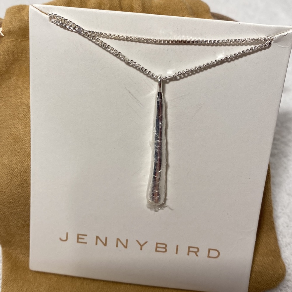 Jenny Bird Leana Pendant Necklace Lobster Claw Clasp High Polish Finish